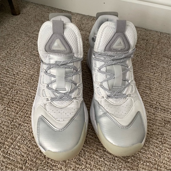 Adidas pro boost mid light onix basketball 🏀 shoes - Picture 5 of 6